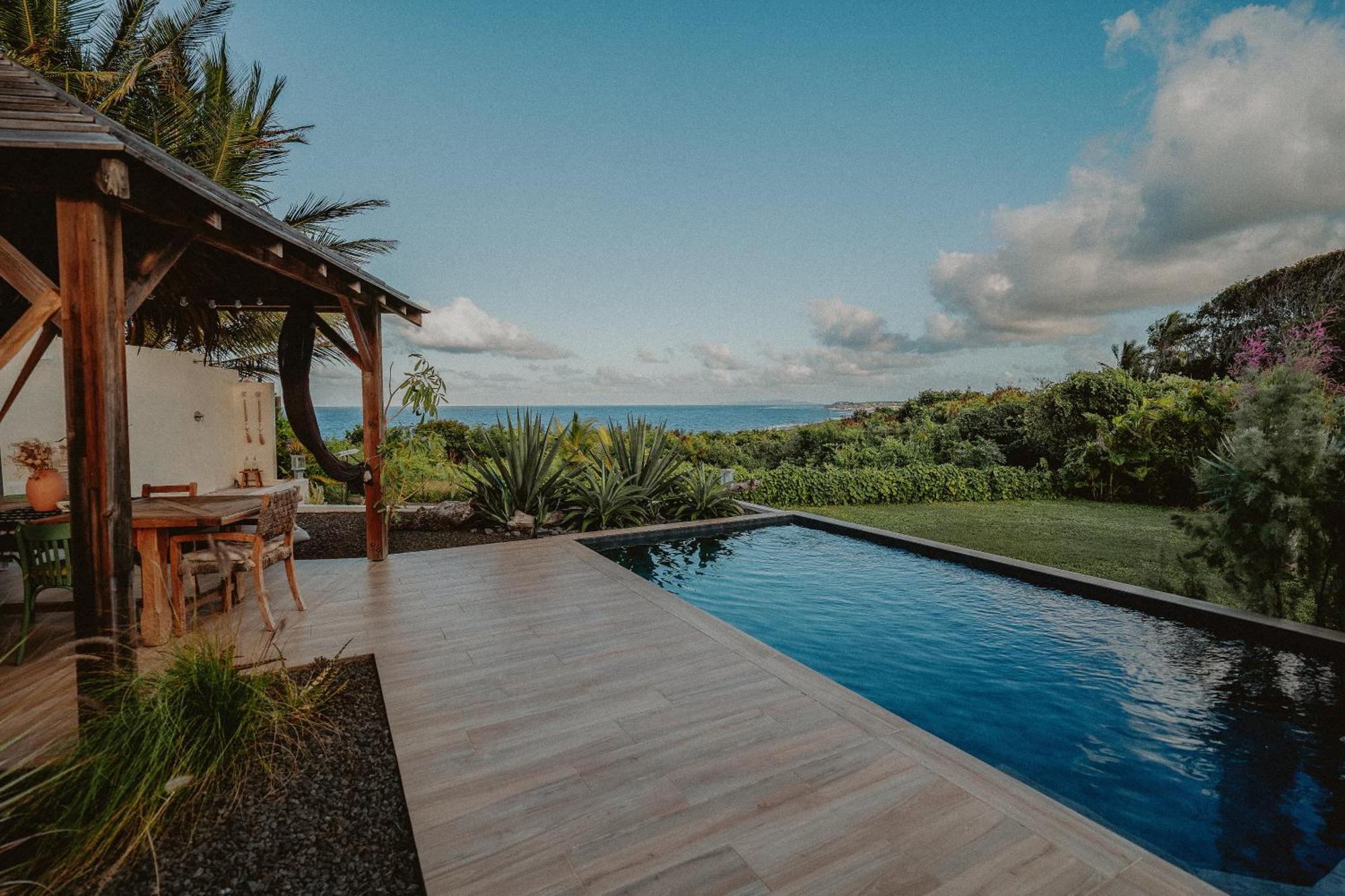 Villa Manika Vue Mer Le Moule Extérieur photo